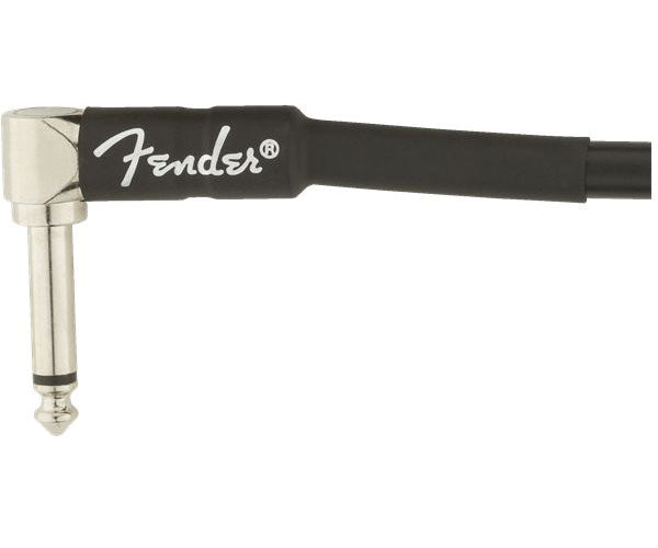 PROFESSIONAL INSTRUMENT CABLE 2-PACK ANGLE/ANGLE 6" BLACK