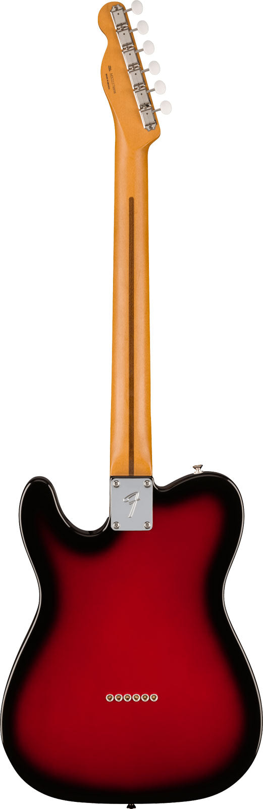 Telecaster Gold Foil EBO Sfumatura rosso mela candita
