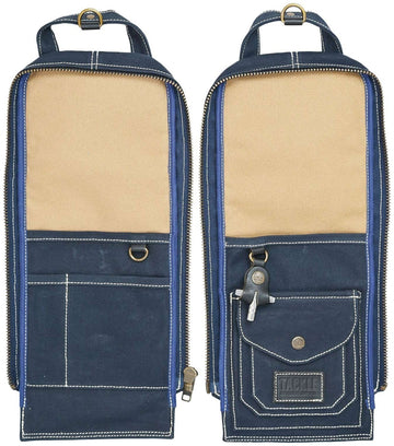 Custodia Modulare in Tela Cerata per Bacchette - Blu Navy