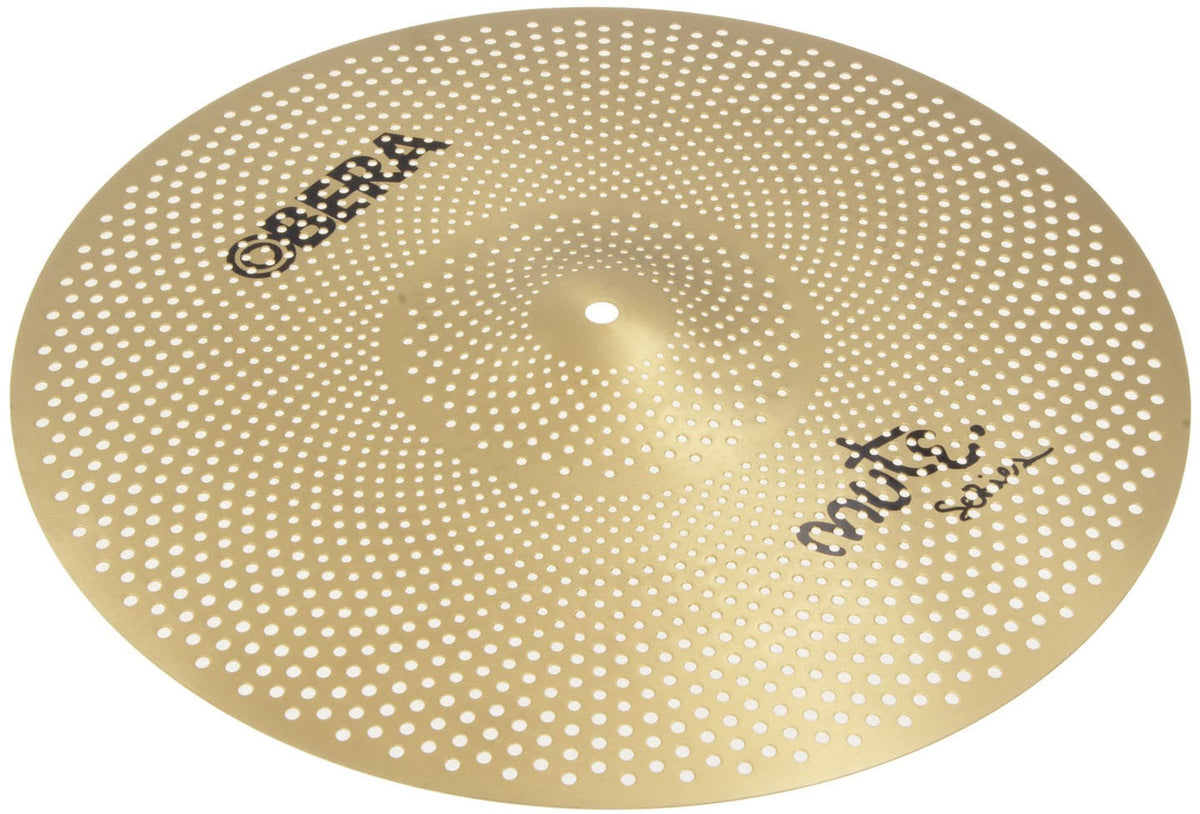 Mute 5x Silent Cymbals Set - 14" 16" 18" 20" 10" - Brass Finish