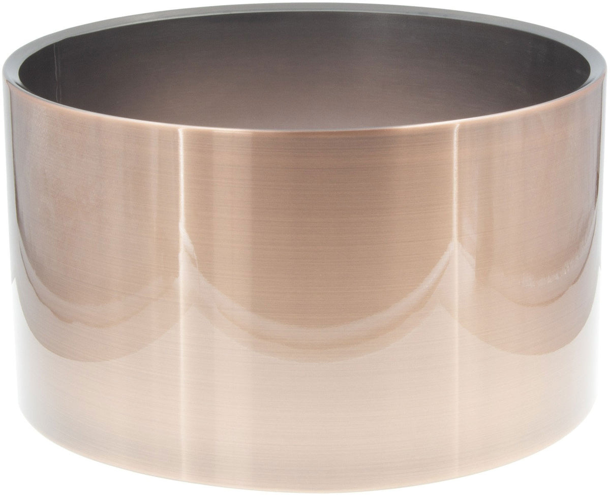 Sbbc1408St 14" X 8" Fusto in Ottone Finitura in Ottone Rame Spazzolato Cassa Chiara