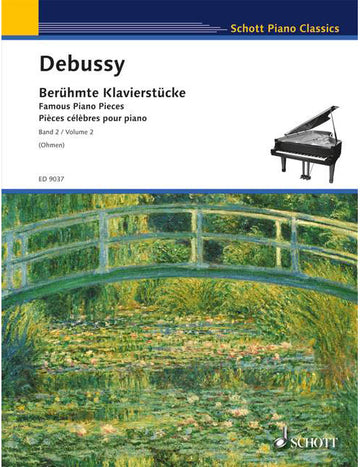 Debussy - Pièces Célèbres Pour Piano Vol. 2 - Pianoforte