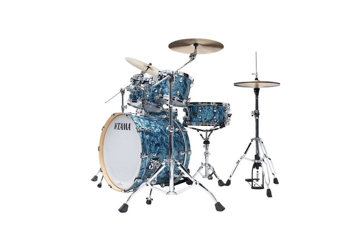 STARCLASSIC WALNUT/BIRCH STAGE 22 DRUM KIT TURQUOISE PEARL