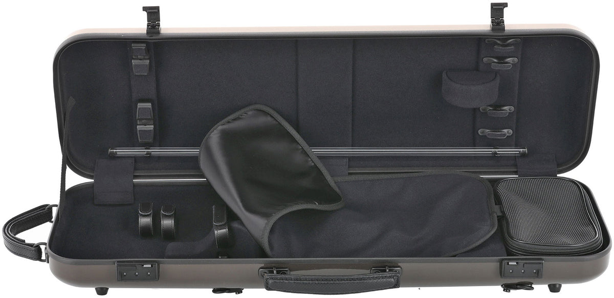 Custodia Per Violino Air Anniversary Marrone/Beige Con Maniglia Laterale