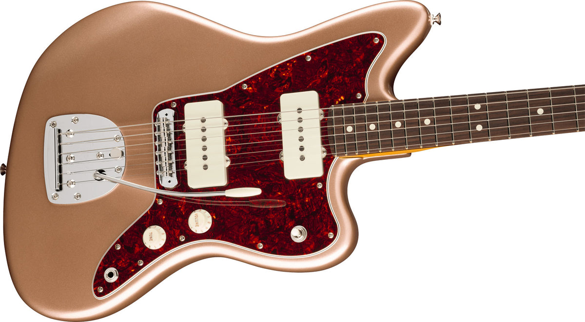 American Professional Classic Jazzmaster RW Firemist Gold sbiadito