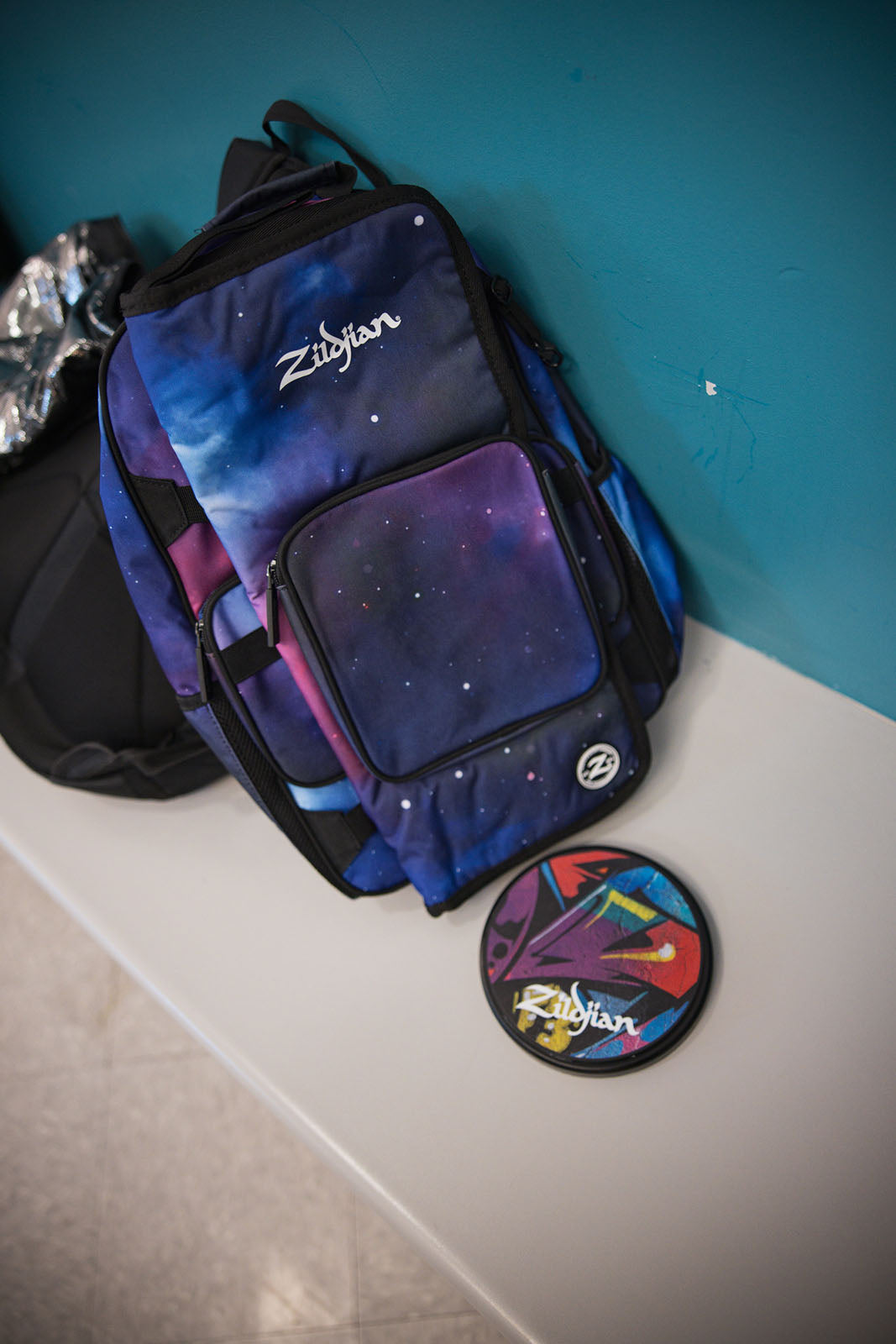 Zaino Studente Purple Galaxy