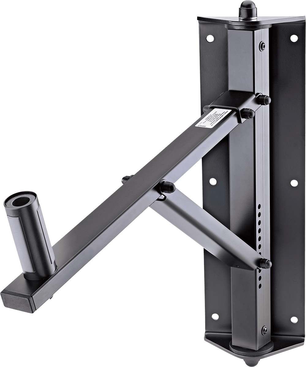 24120-000-55 SUPPORT MURAL NOIR POUR ENCEINTE
