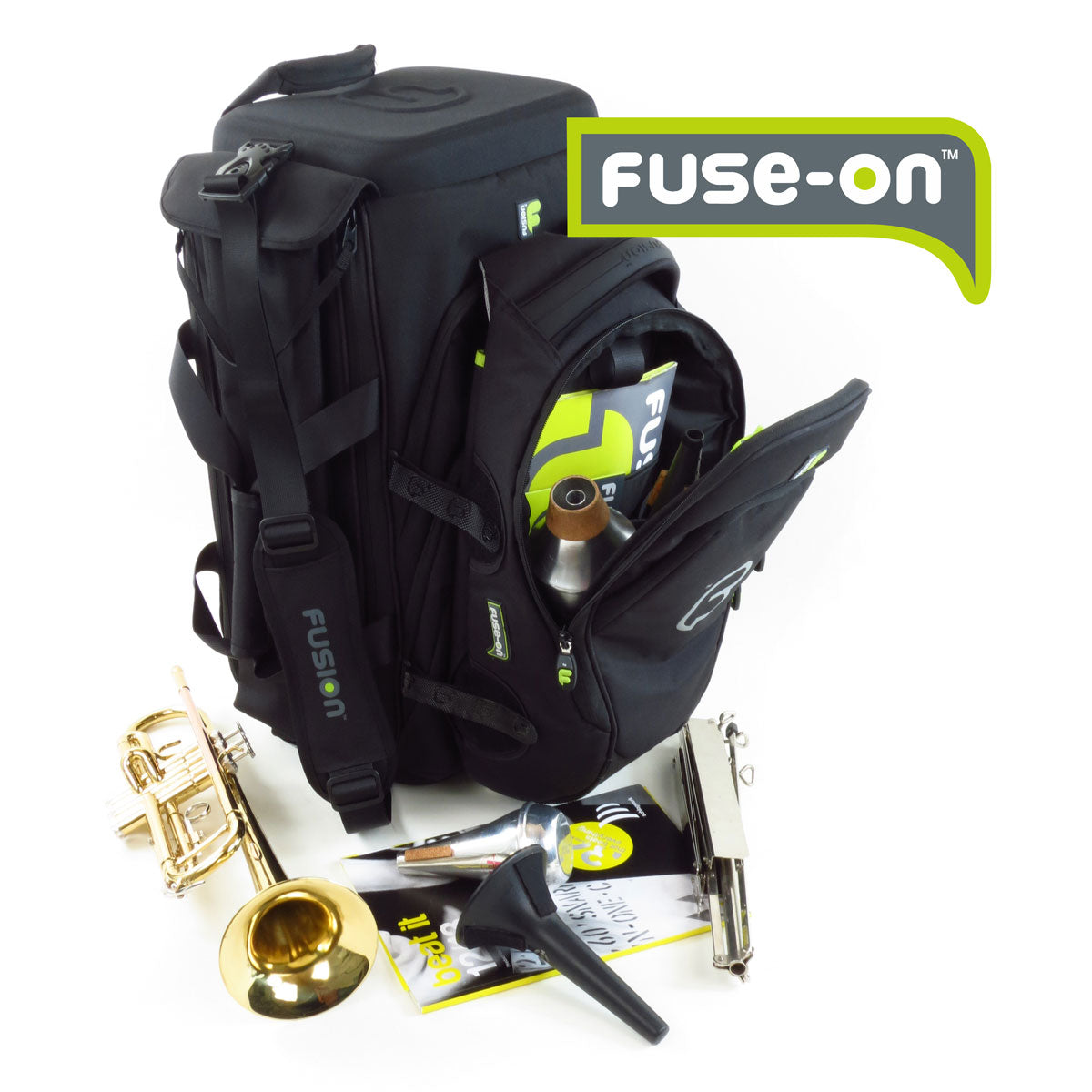 Premium Black Triple Trumpet Case
