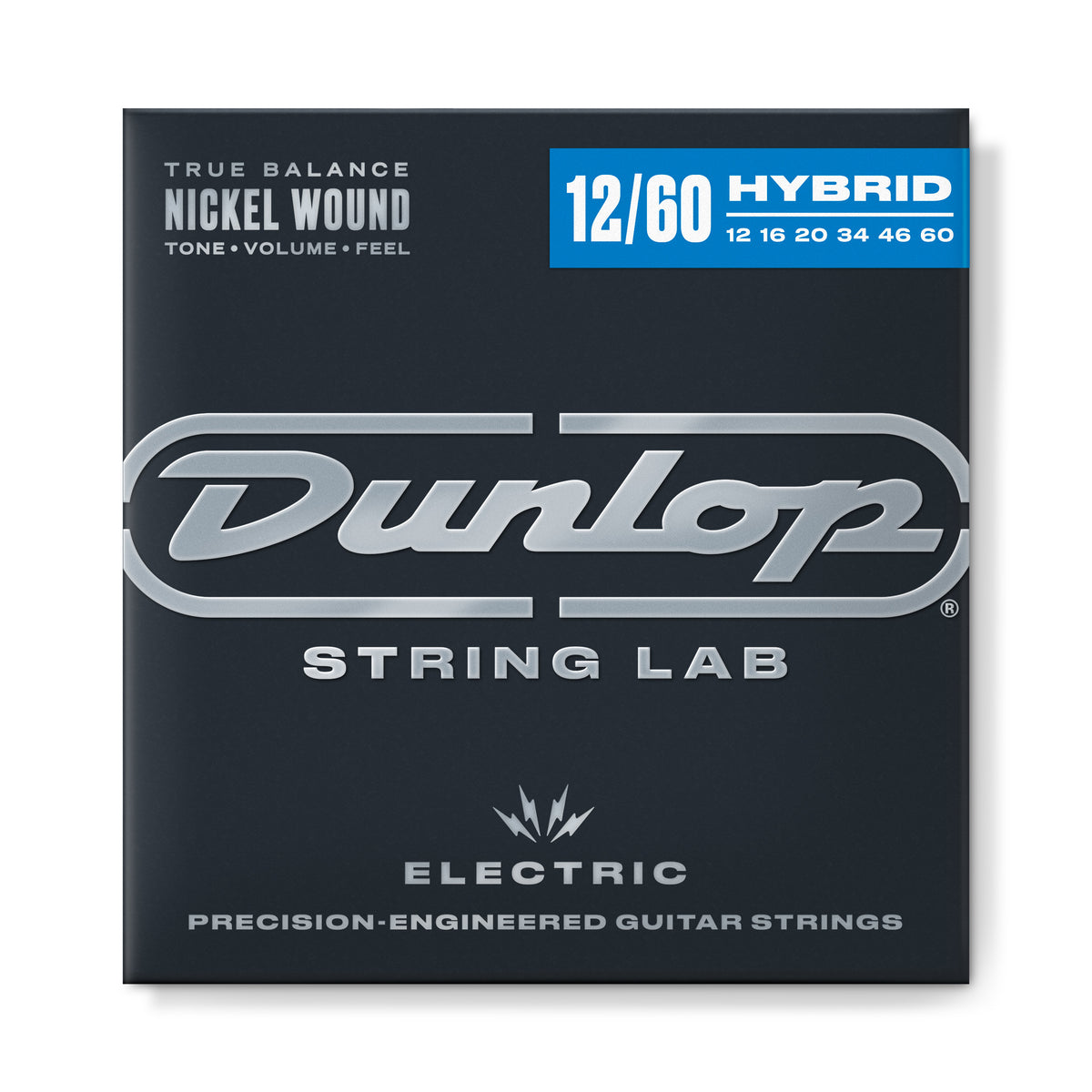 NICKEL PLATED STEEL ELECTRIC STRINGS NICKEL PLATED STEEL 12-60 SET