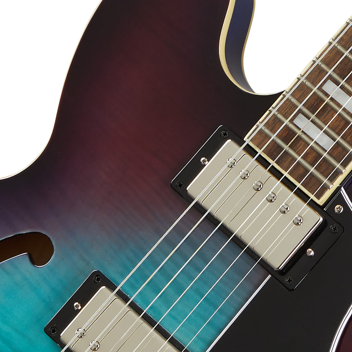 ES-335 Fiammato Sfumato Mirtillo IBG