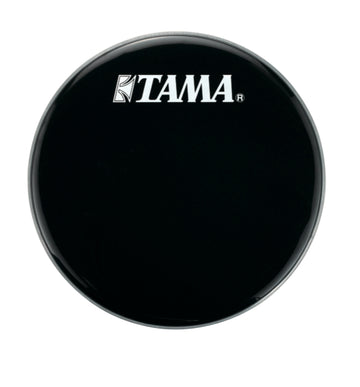 BK24BMWS - HEAD RESONNANT BLACK 24"  LOGO TAMA