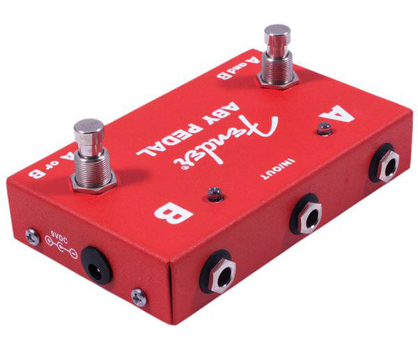 Pedale ABY a 2 interruttori, rosso