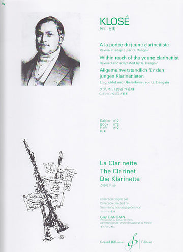 Klose Hyacinte - A La Portee Du Jeune Clarinettiste Volume 2