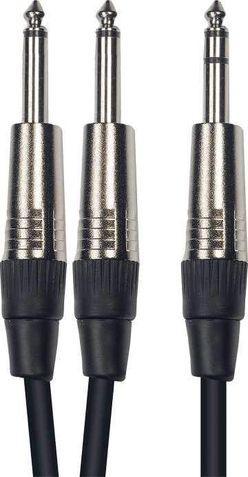 Cavo 2 Jack Mono Jack Stereo 6 M
