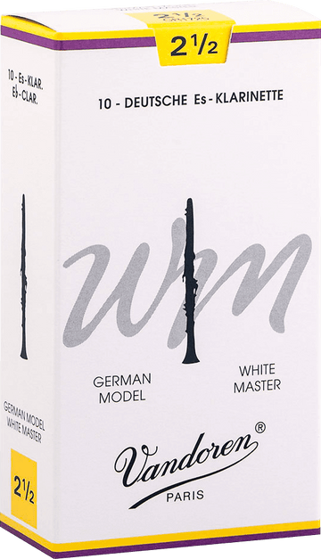 10 PALHETAS PARA CLARINETES W.MASTER No 2,5