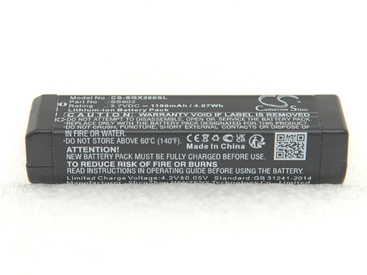 Rechargeable lithium-ion battery 3,7V-1100mAh