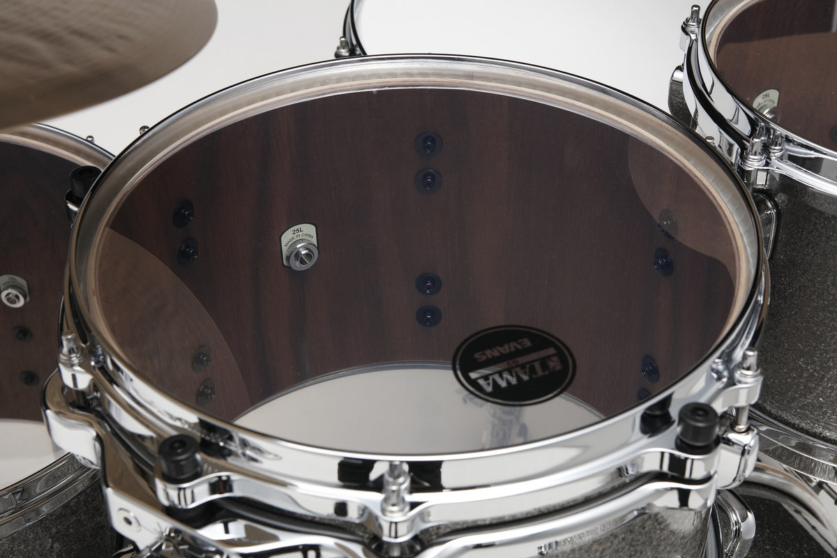 WBR52RZS-SSS - Starclassic Walnut/Birch Studio 22" Argento fumé scintillante