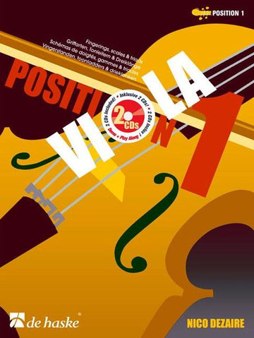 Dezaire Nico - Viola Position 1 + CD - Alto