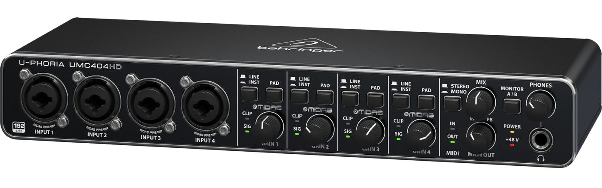 Interfacce audio USB Behringer