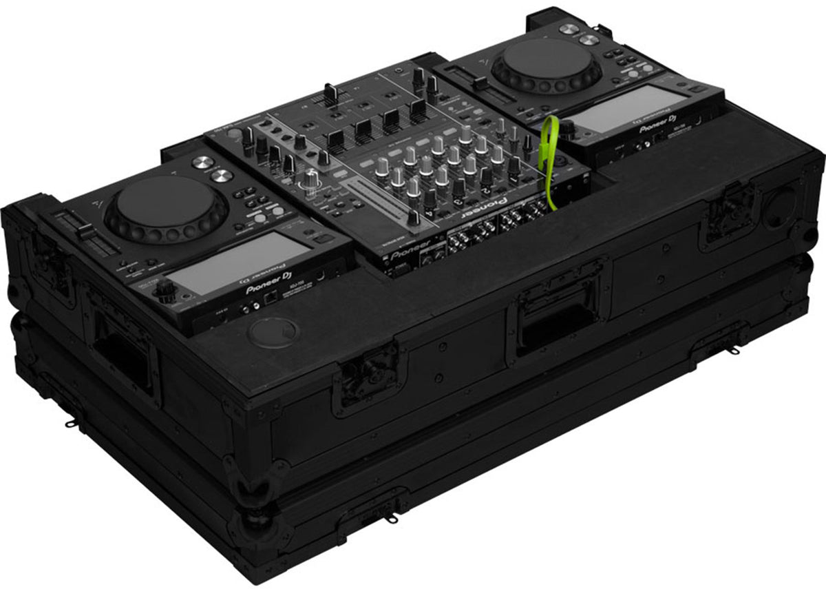 Flight Consolle 10/12'' XDJ700 e DJM750 W Nero