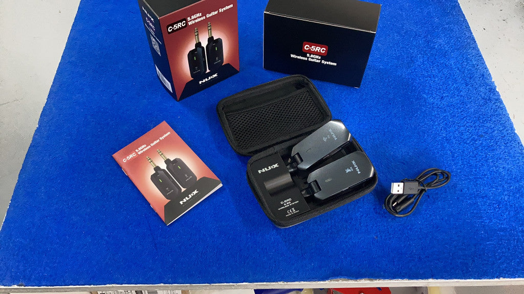 C5RC Sistema Wireless Per Chitarra 5,8 GHz Sincronizzazione Automatica - Stock B