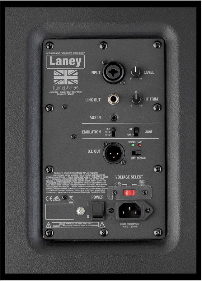 ACTIVE SPEAKER LANEY LFR-212 800W 2X12"