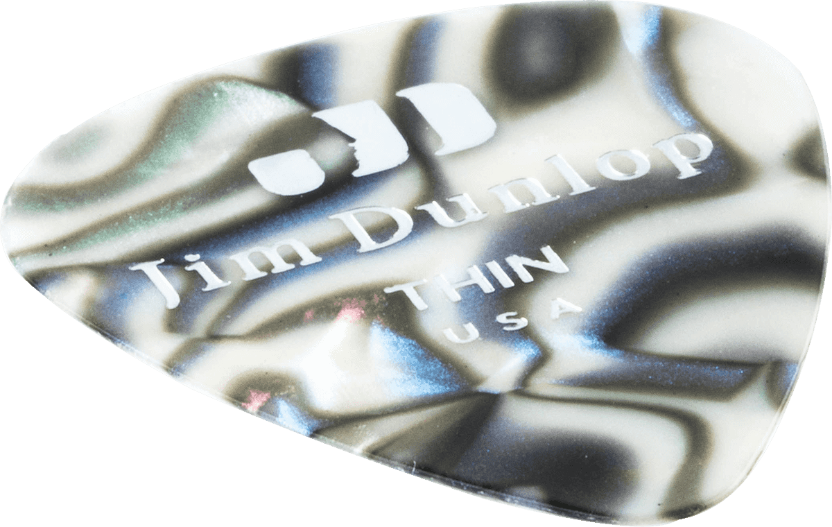 12 x Celluloide sottile autentico Abalone