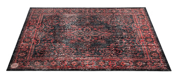 Tappeto Vintage Persian 1.85 X 1.60M Antiscivolo - Nero Rosso