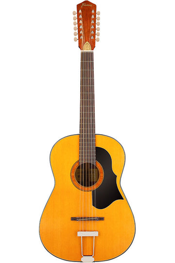 Vintage Hootenanny 12 Vintage Natural Nitro Alta lucidatura