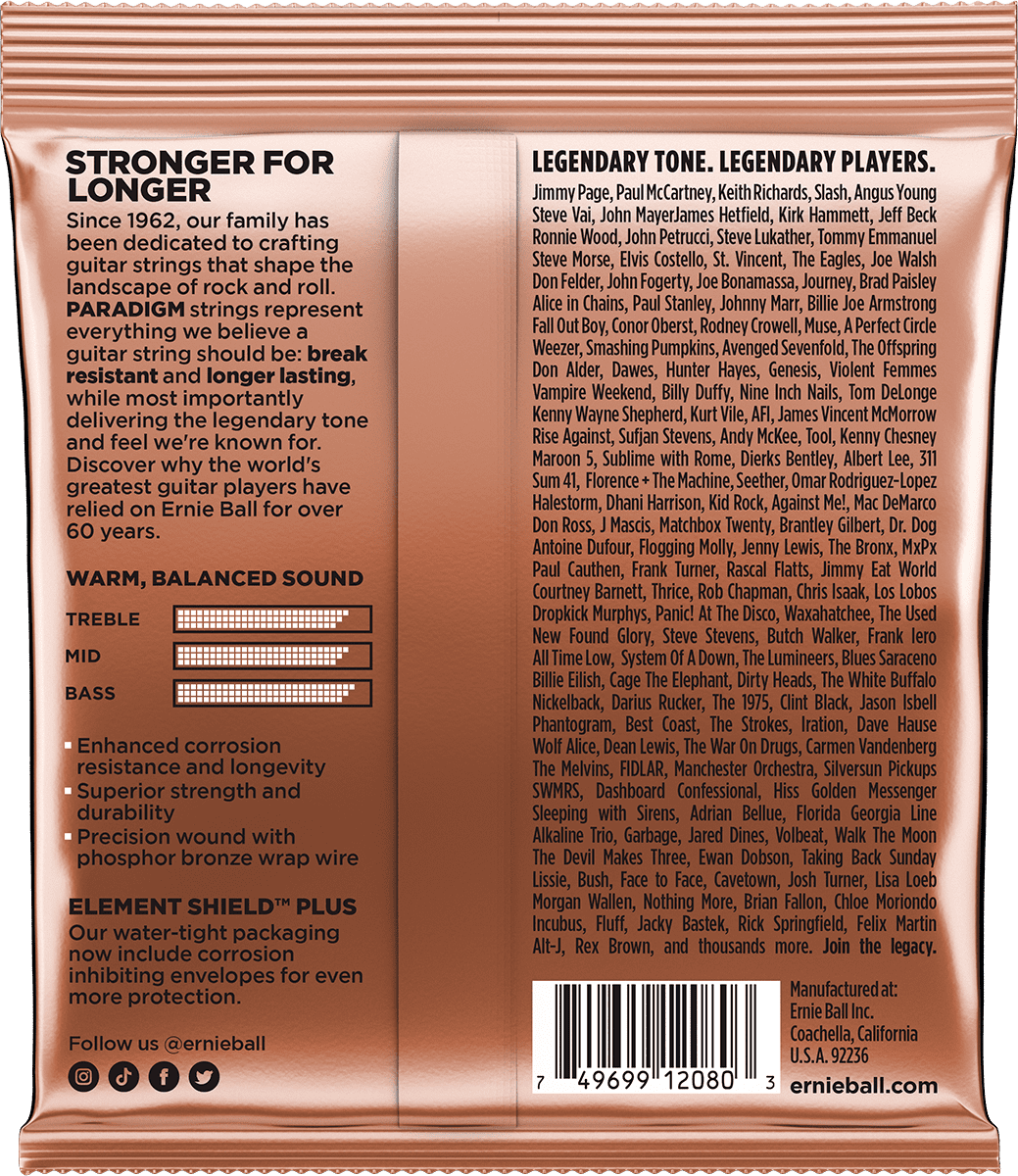 PARADIGM EXTRA LIGHT PHOSPHOR BRONZE