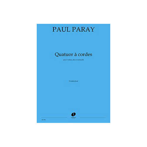 Paray - Quatuor À Cordes/versione tascabile