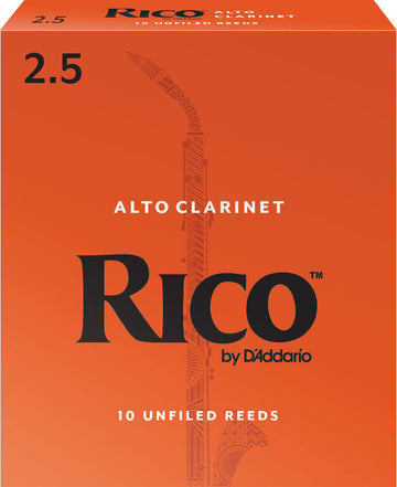 RDA1025 - RICO ANCE CLARINETTO ALTO PAR FORCE2,5 (BOX OF10)
