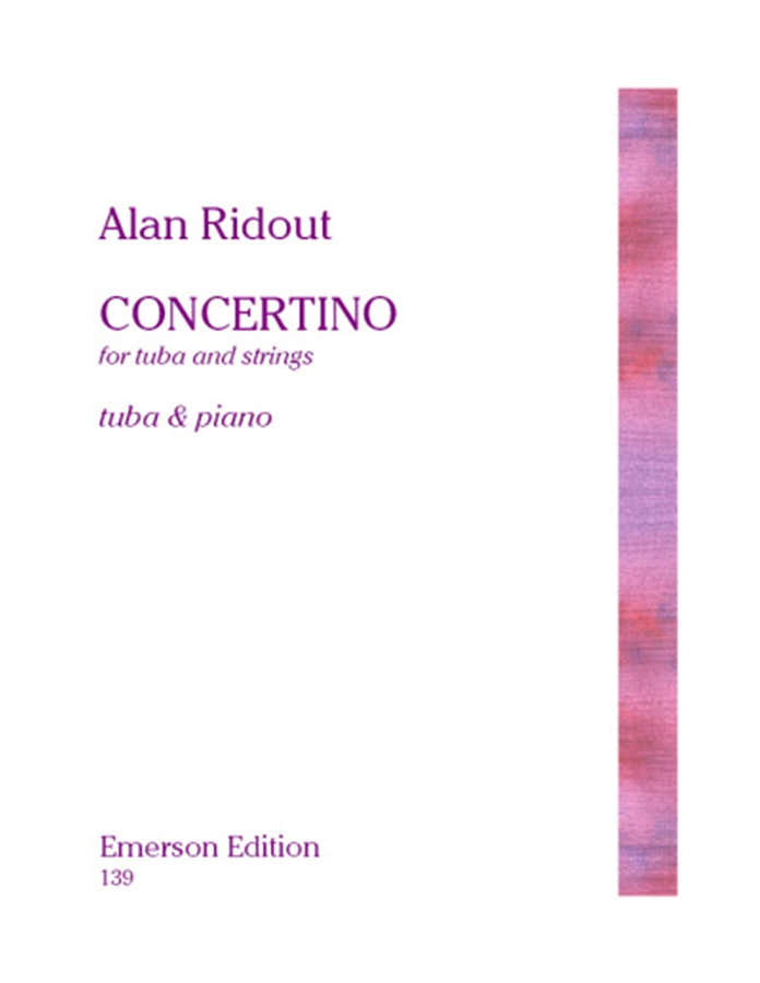 Ridout Alan - Concertino per Tuba - Tuba e Pianoforte