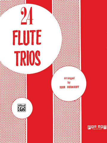 Hudadoff Igor - 24 Trios - Flute Ensemble