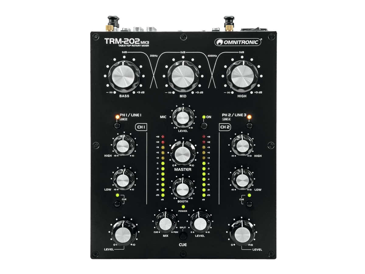 TRM-202MK3 - MIXER ROTATIVO A 2 CANALI