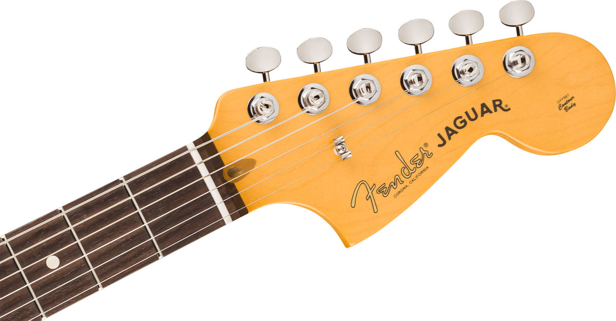 American Professional Classic Jaguar RW Firemist Gold sbiadito
