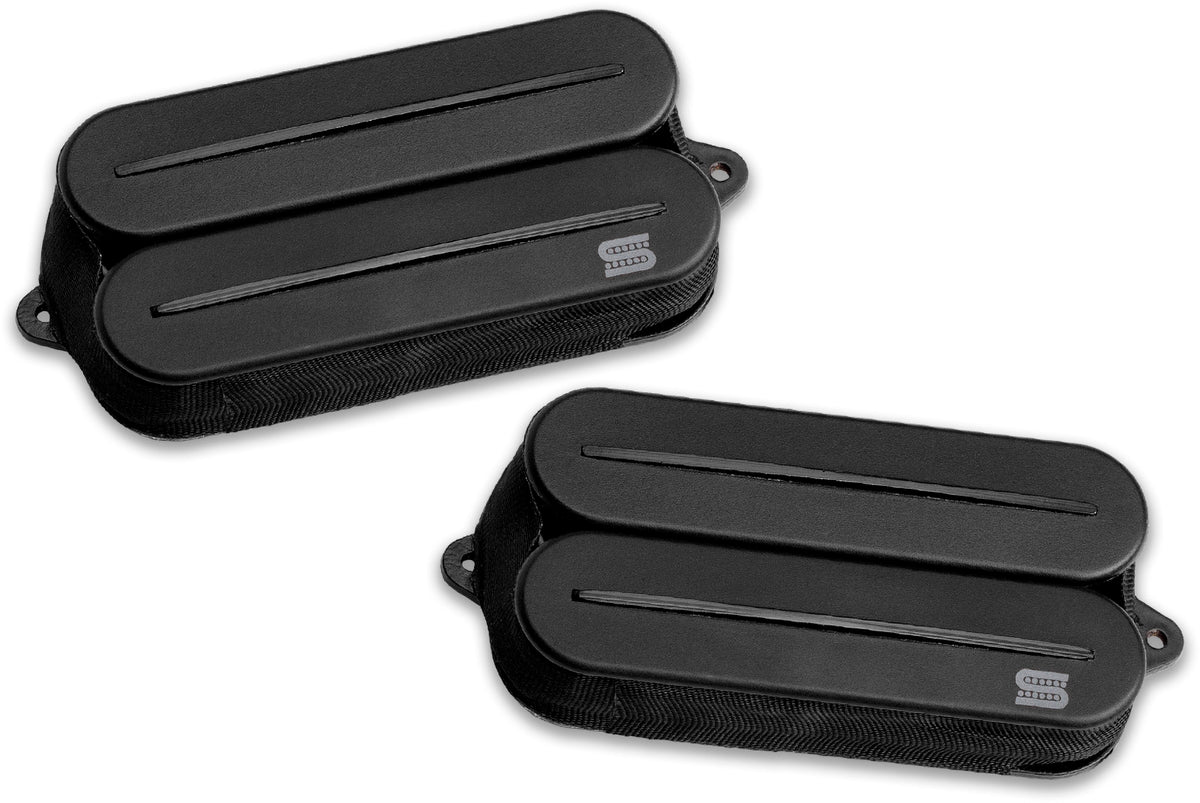 Humbucker Black Jupiter Rails, Signature Wes Hauch, Kit, Nero
