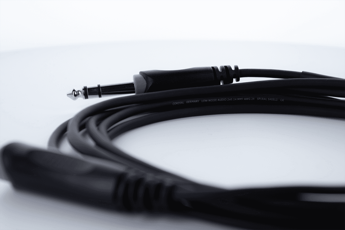 STEREO AUDIO CABLE JACK MALE / FEMALE 10 M