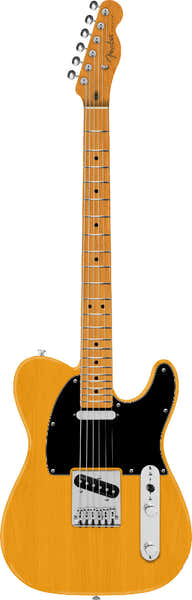 Telecaster 75 Anni Player II Baritone, MN Biondo Butterscotch