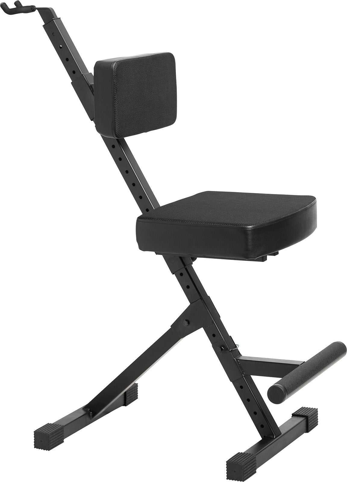 Sedile Deluxe Regolabile e Supporto per Chitarra