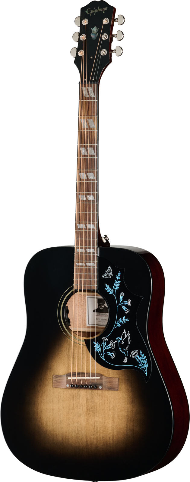 Hummingbird Signature Eric Church Cobra Burst Scuro IBG
