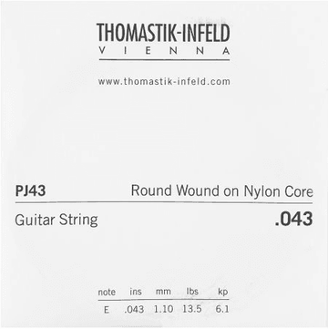 PJ43 John Pearse Nylon Unità 043