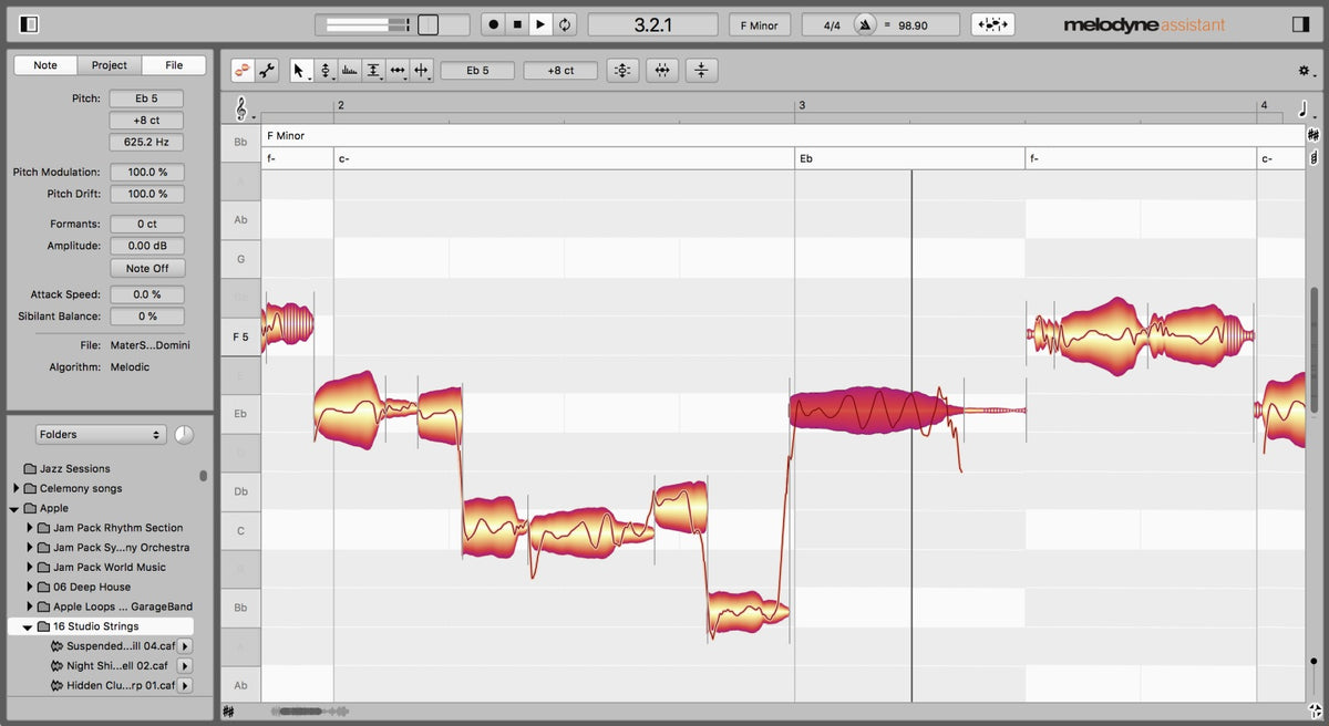 Melodyne 5 Assistant Aggiornamento Assistant