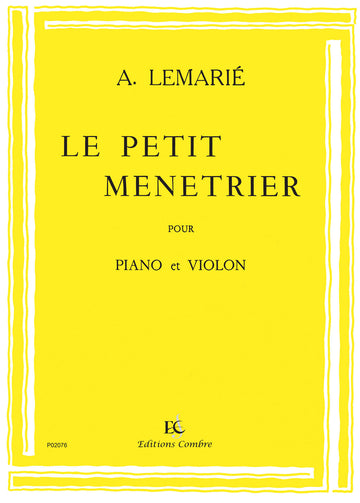 Lemarie Amedee - Le Petit Menetrier - Violon et Piano