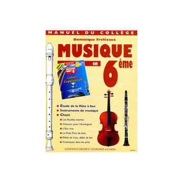 Frelezaux Dominique - Musica in 6eme - Scuola media