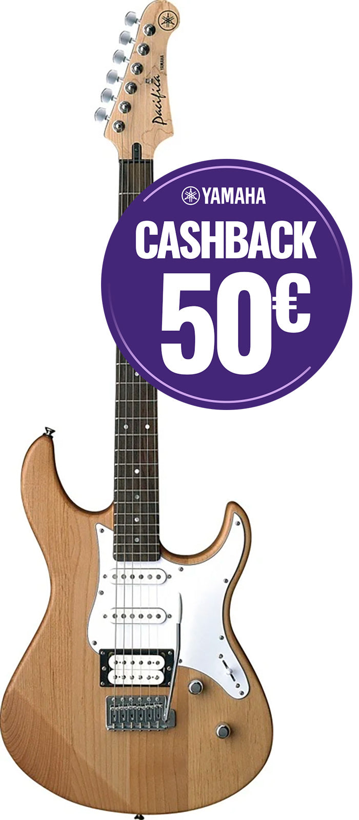 Yamaha Pacifica Pa112V Giallo naturale satinato
