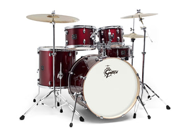 GE2-E825TK-WR - NEW ENERGY STAGE 22" WINE RED+ PIATTI PAISTE 101