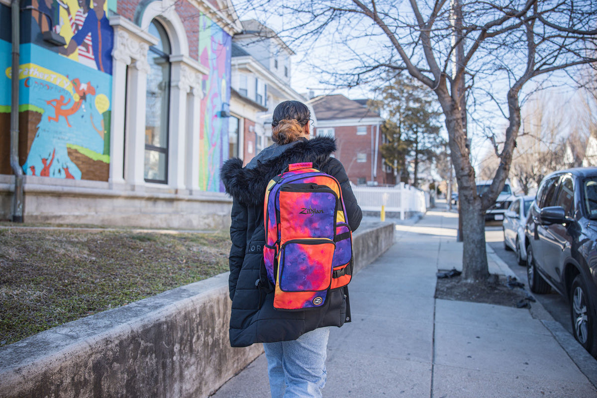 Zaino Studente Orange Burst