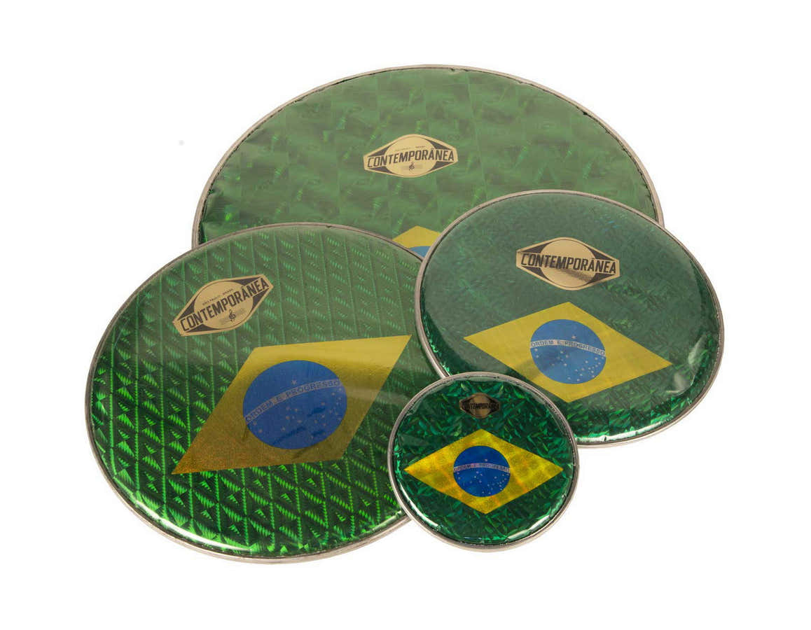 C-PEB04 - Pelle Prismatica 12'' - Bandiera Brasiliana