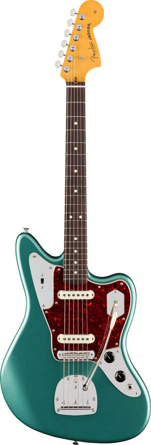 American Professional Classic Jaguar RW Sherwood Green Metallic sbiadito